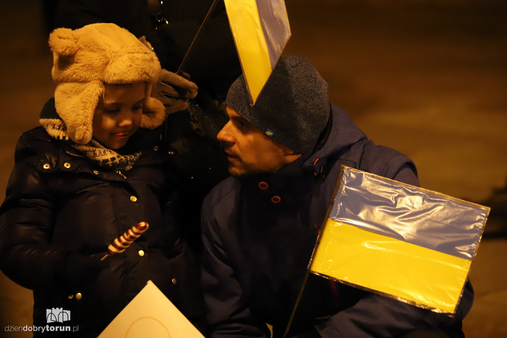 Toruń ponownie solidarny z Ukrainą