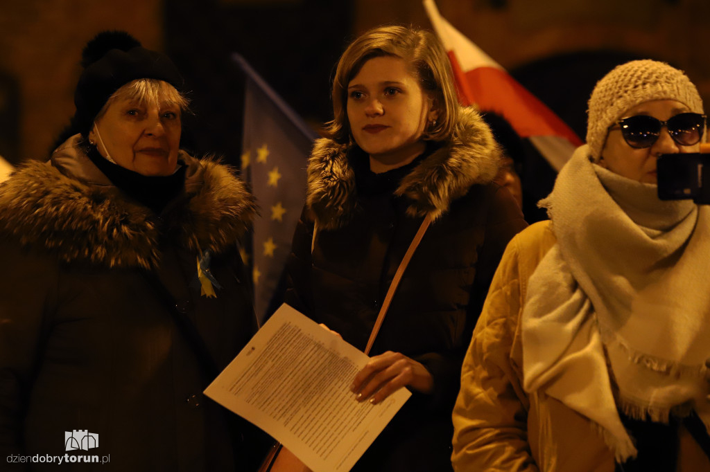 Toruń ponownie solidarny z Ukrainą