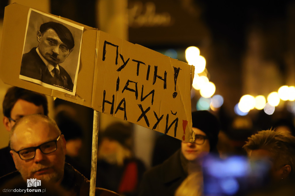 Toruń ponownie solidarny z Ukrainą