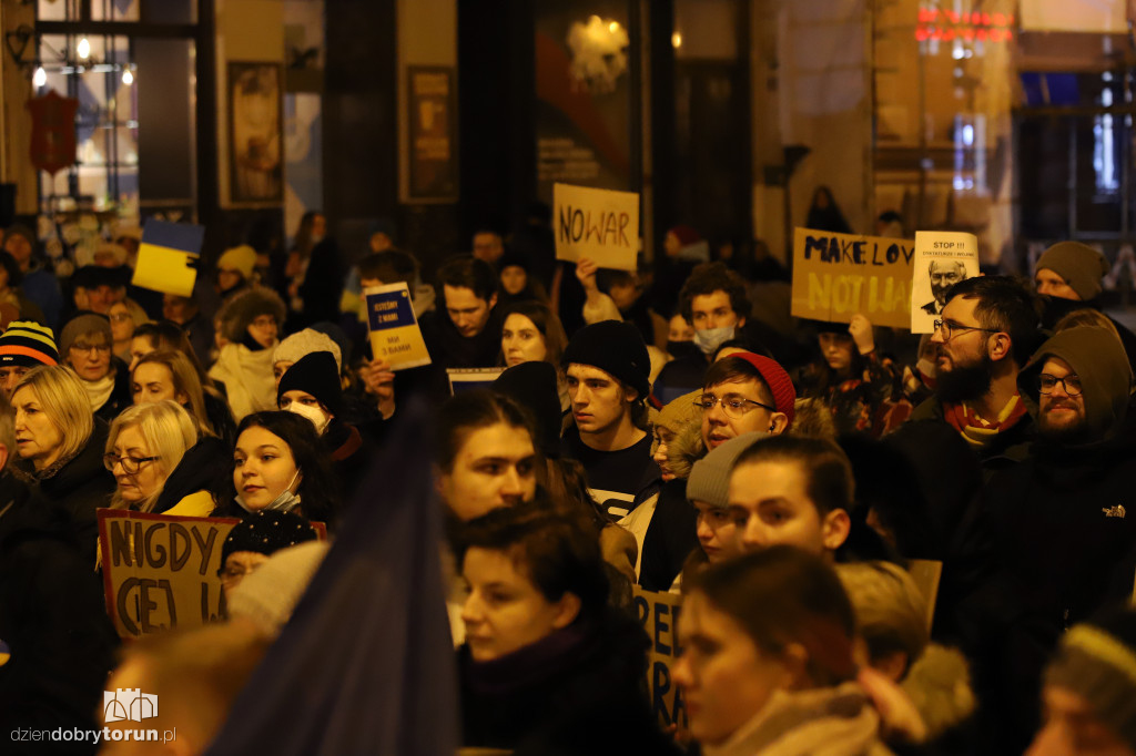 Toruń ponownie solidarny z Ukrainą