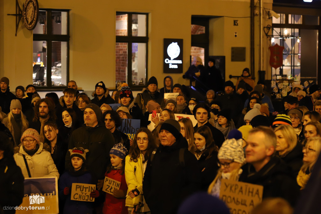 Toruń ponownie solidarny z Ukrainą