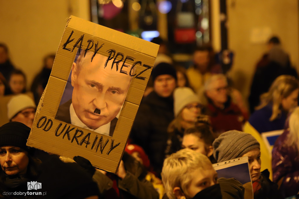 Toruń ponownie solidarny z Ukrainą