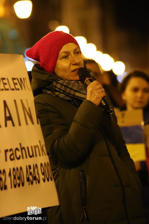 Toruń ponownie solidarny z Ukrainą