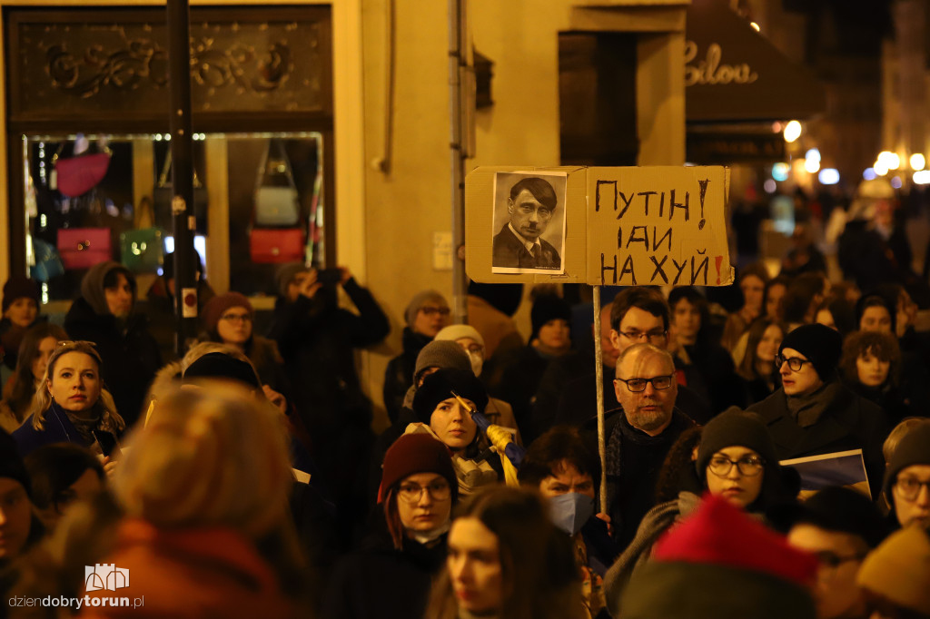 Toruń ponownie solidarny z Ukrainą