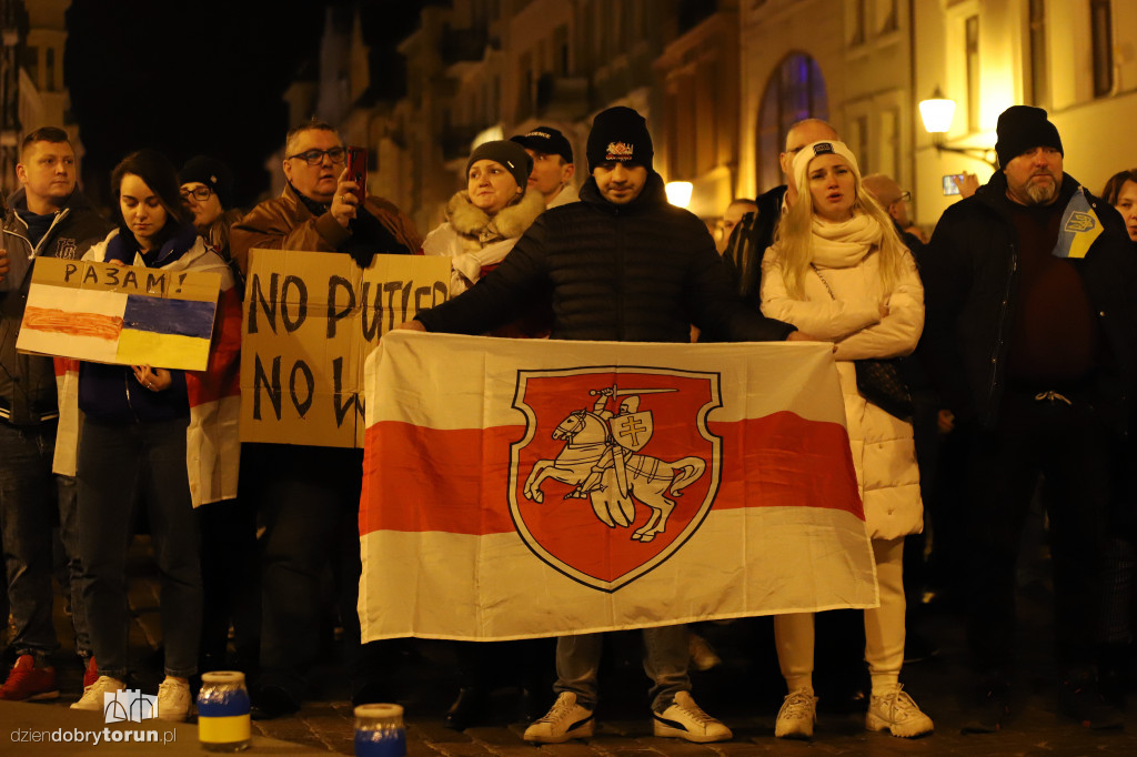 Toruń ponownie solidarny z Ukrainą