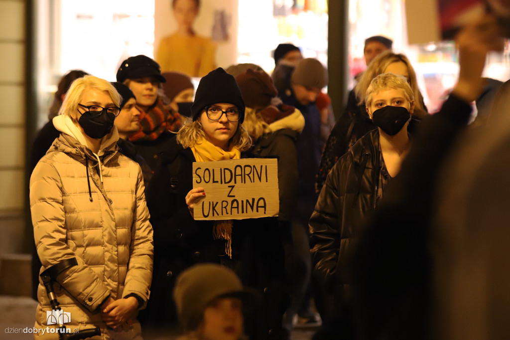 Toruń ponownie solidarny z Ukrainą