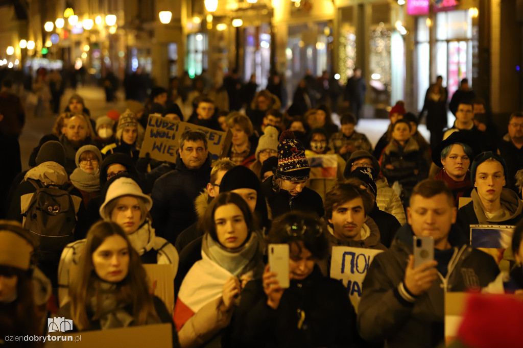 Toruń ponownie solidarny z Ukrainą