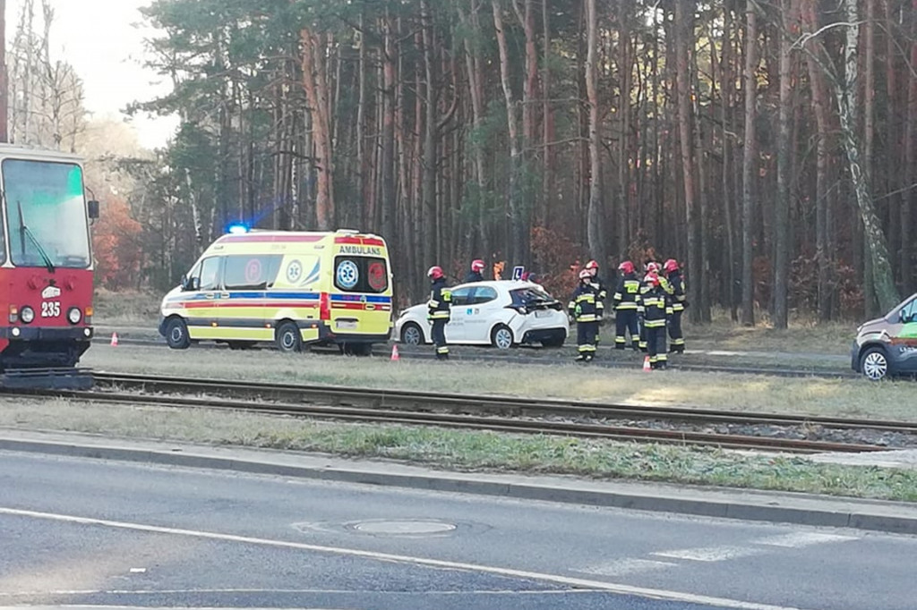 Toruń: zderzenie dwóch aut na Skarpie