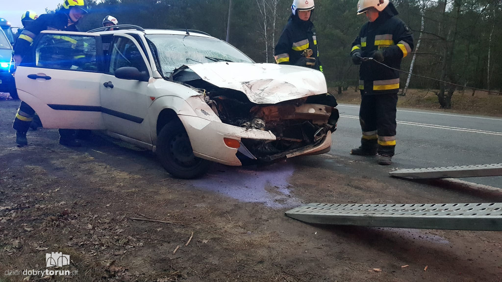 Wypadek w Górsku pod Toruniem