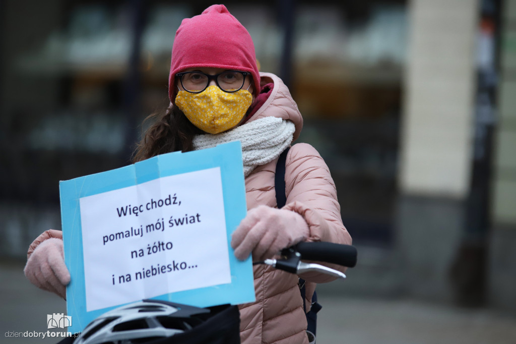 Manifestacja ,,Slava Ukraini!''