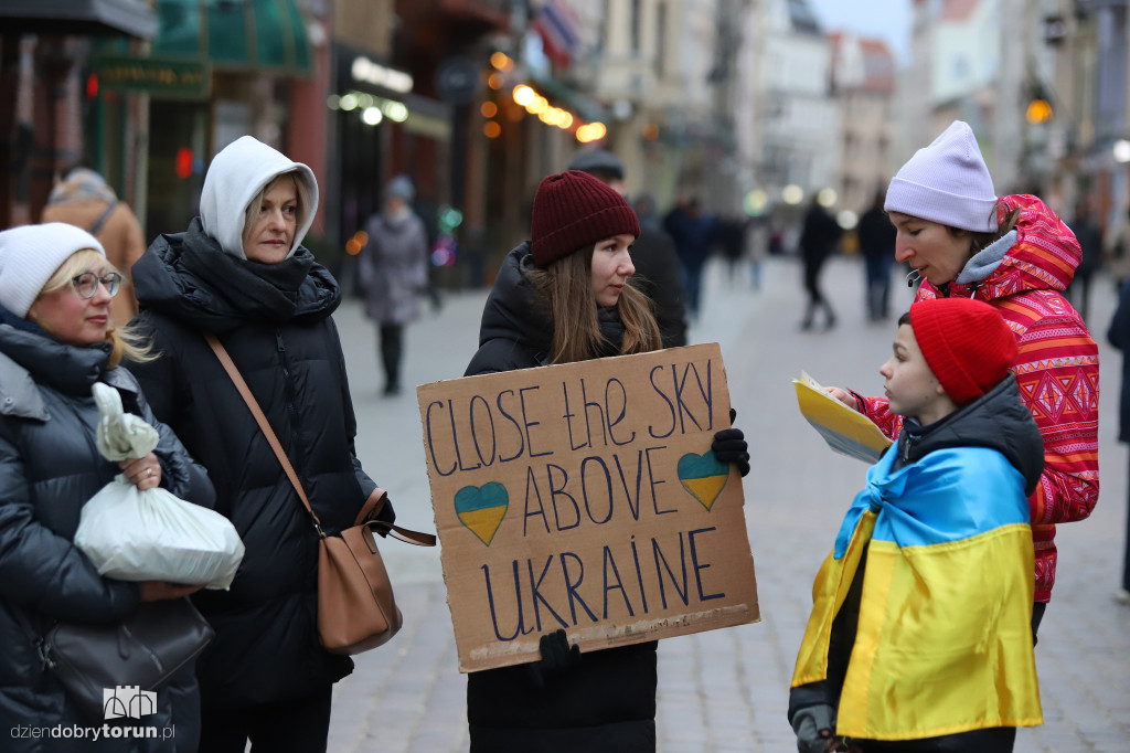 Manifestacja ,,Slava Ukraini!''
