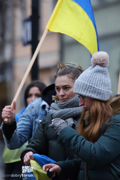 Manifestacja ,,Slava Ukraini!''