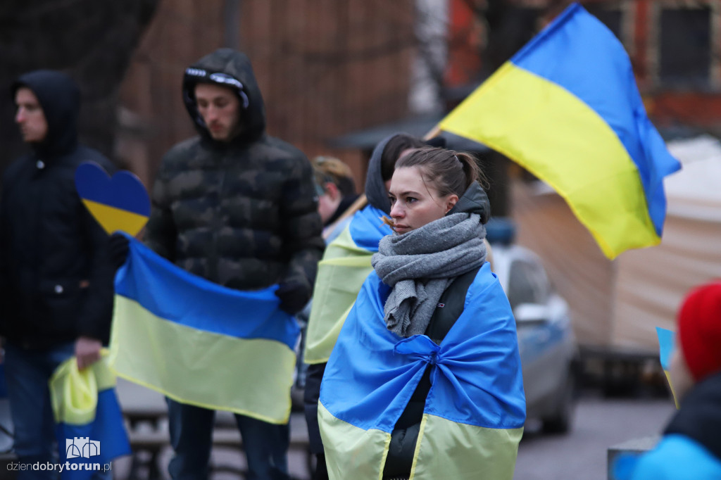 Manifestacja ,,Slava Ukraini!''