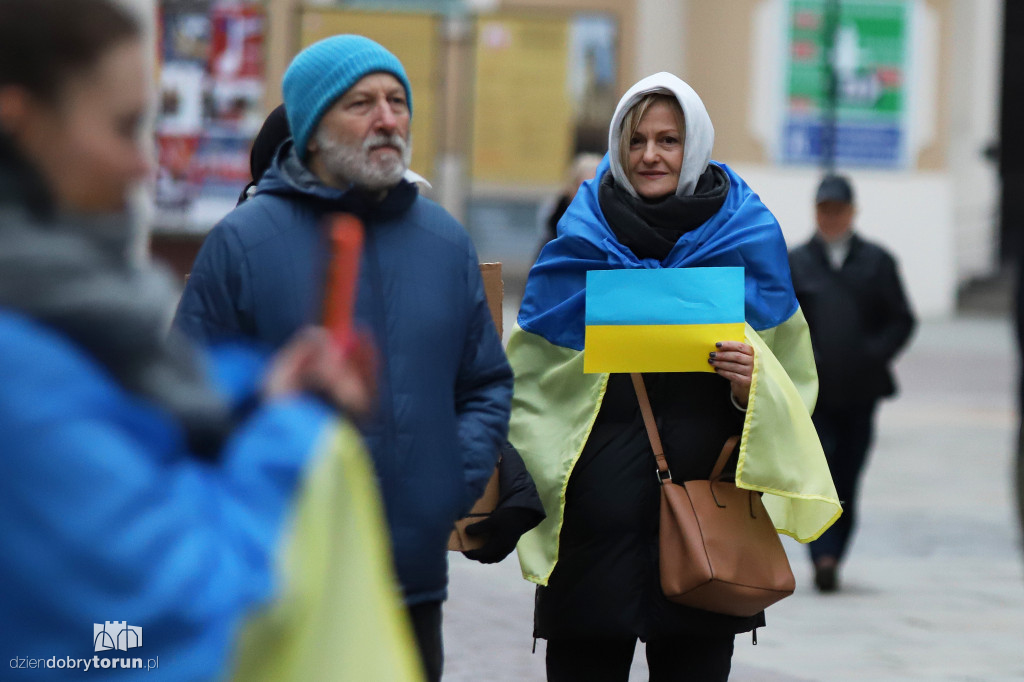 Manifestacja ,,Slava Ukraini!''