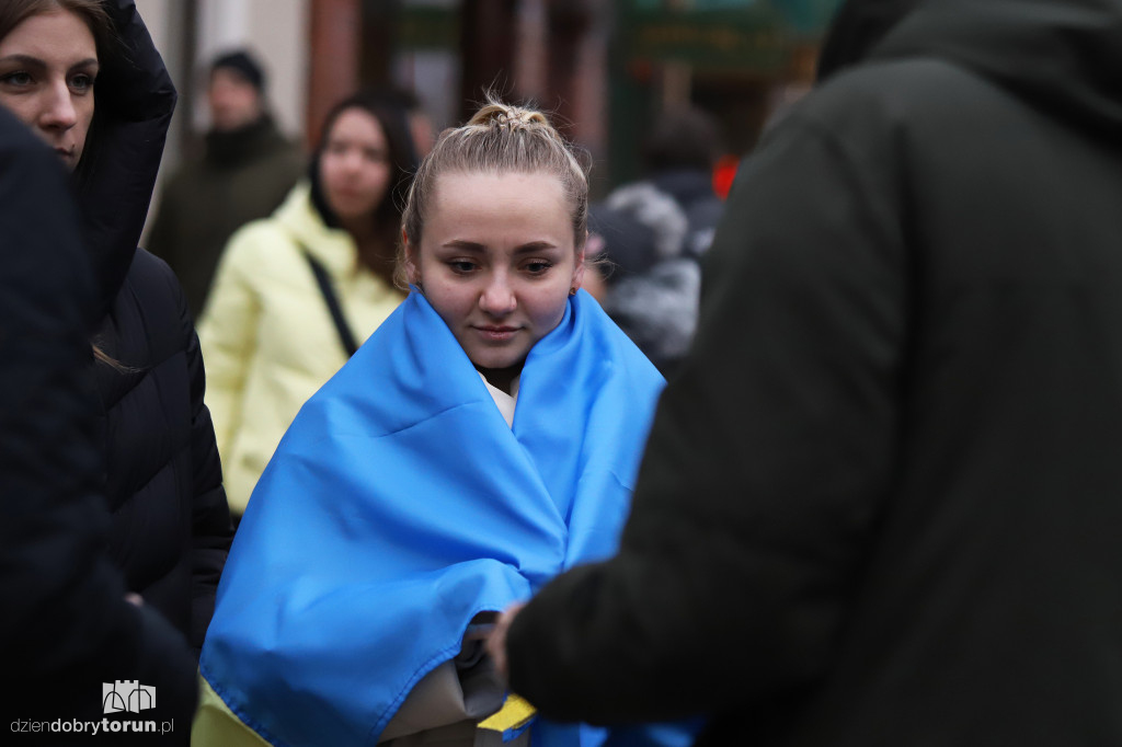 Manifestacja ,,Slava Ukraini!''