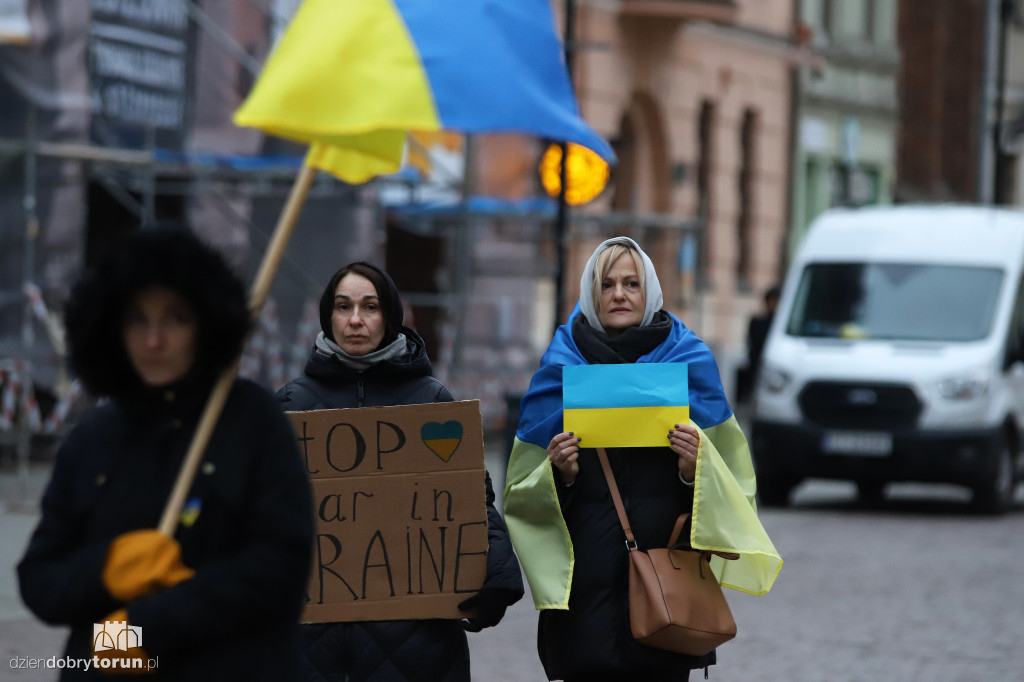 Manifestacja ,,Slava Ukraini!''