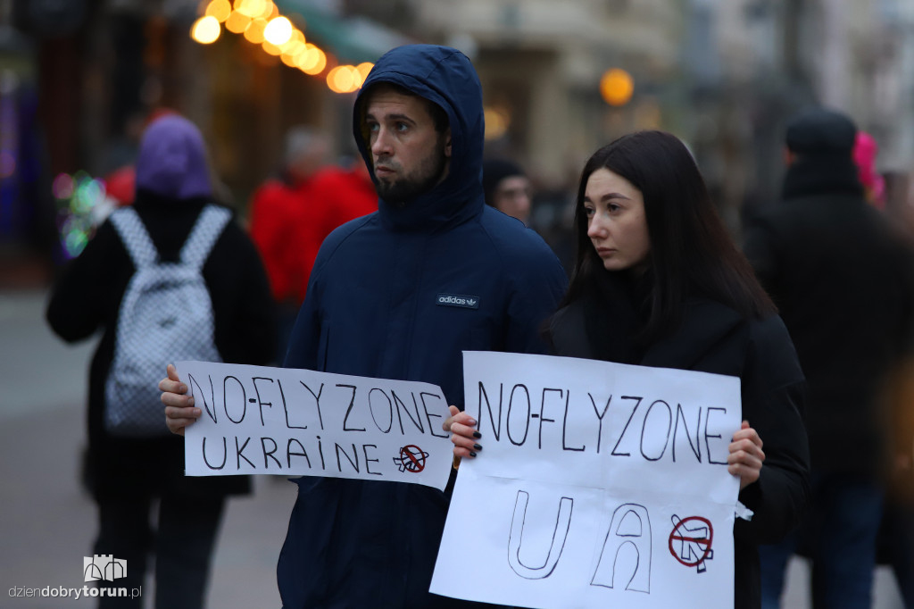 Manifestacja ,,Slava Ukraini!''