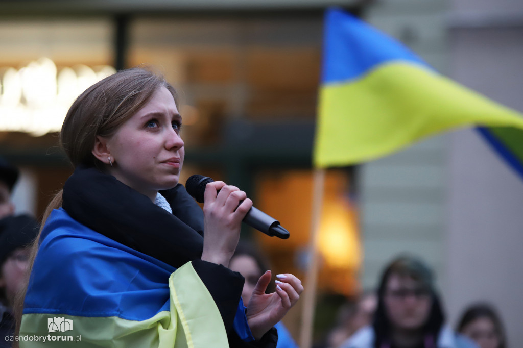 Manifestacja ,,Slava Ukraini!''