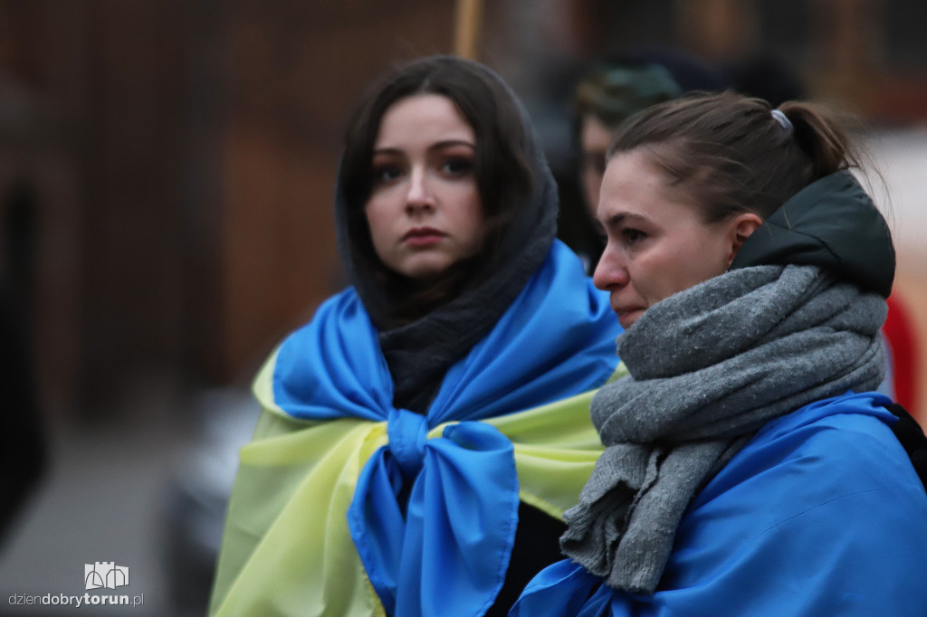 Manifestacja ,,Slava Ukraini!''
