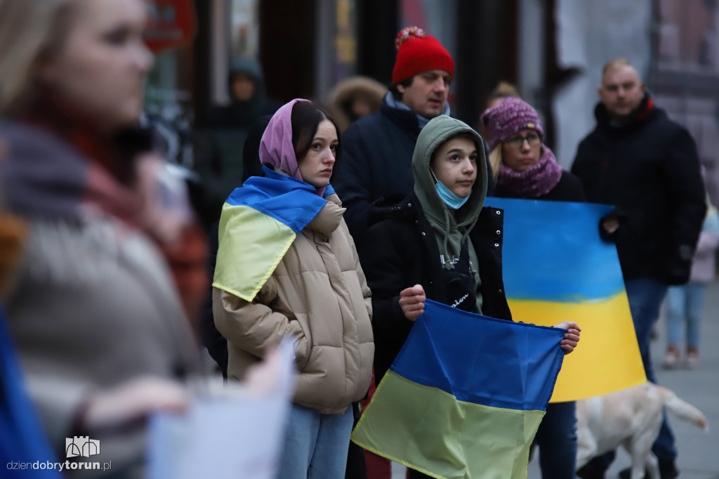 Manifestacja ,,Slava Ukraini!''