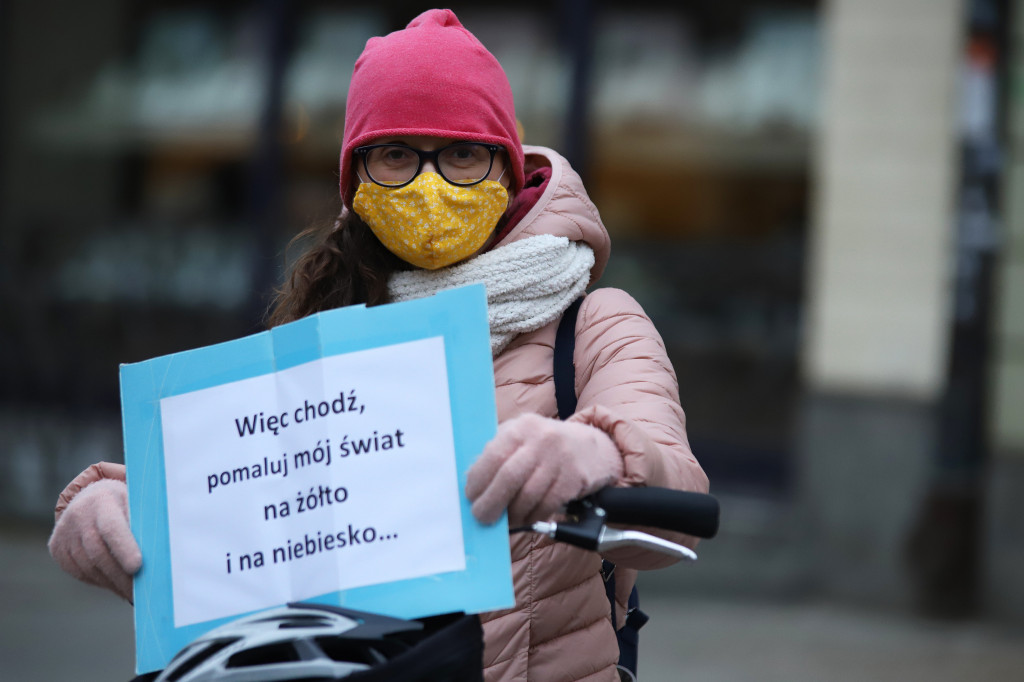 Manifestacja ,,Slava Ukraini!''