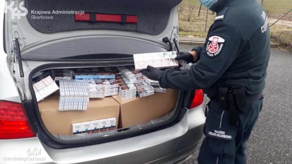 Przewoził papierosy bez akcyzy
