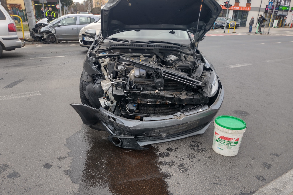 Toruń: zderzenie aut przy Żwirki i Wigury