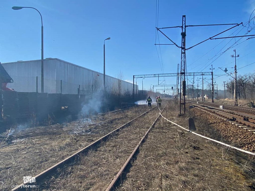 Dwa pożary w gminie pod Toruniem