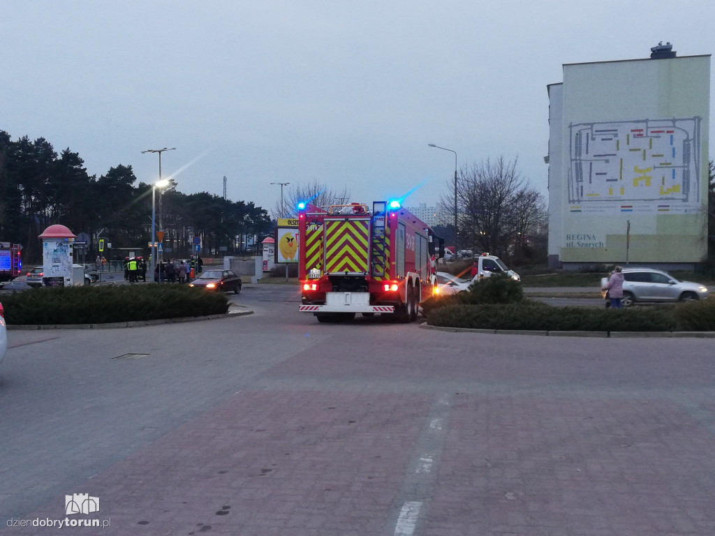 Toruń: kolizja dwóch aut Na Skarpie!