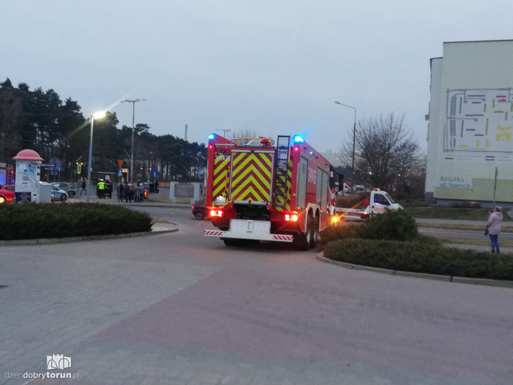 Toruń: kolizja dwóch aut Na Skarpie!