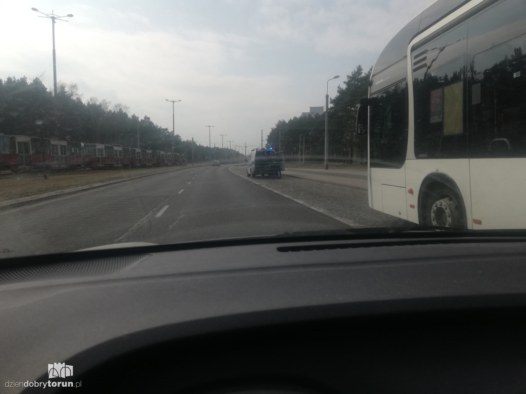 Toruń: interwencja policji przy Olimpijskiej