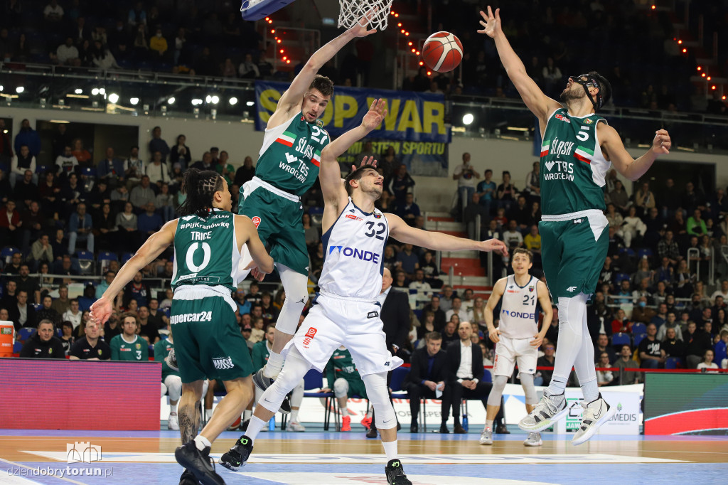 Twarde Pierniki Toruń 86:95 WKS Śląsk Wrocław