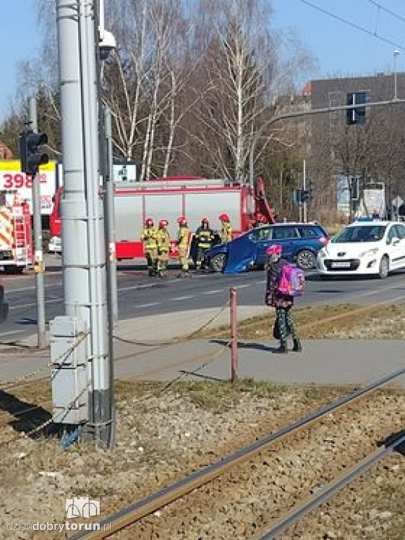 Toruń: kolizja z udziałem autobusu MZK!