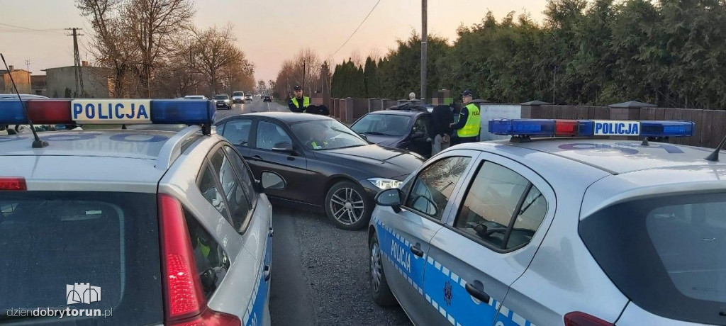 Toruń i okolice: nie zatrzymał się do kontroli