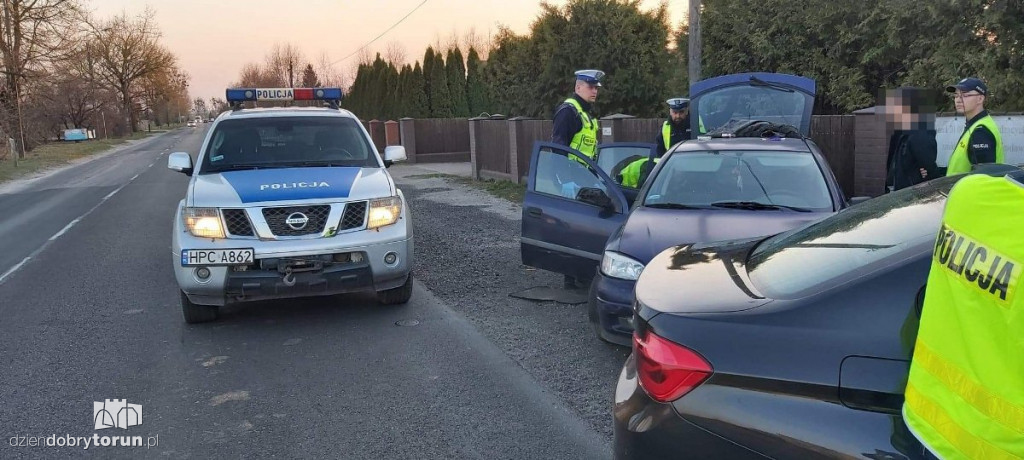Toruń i okolice: nie zatrzymał się do kontroli