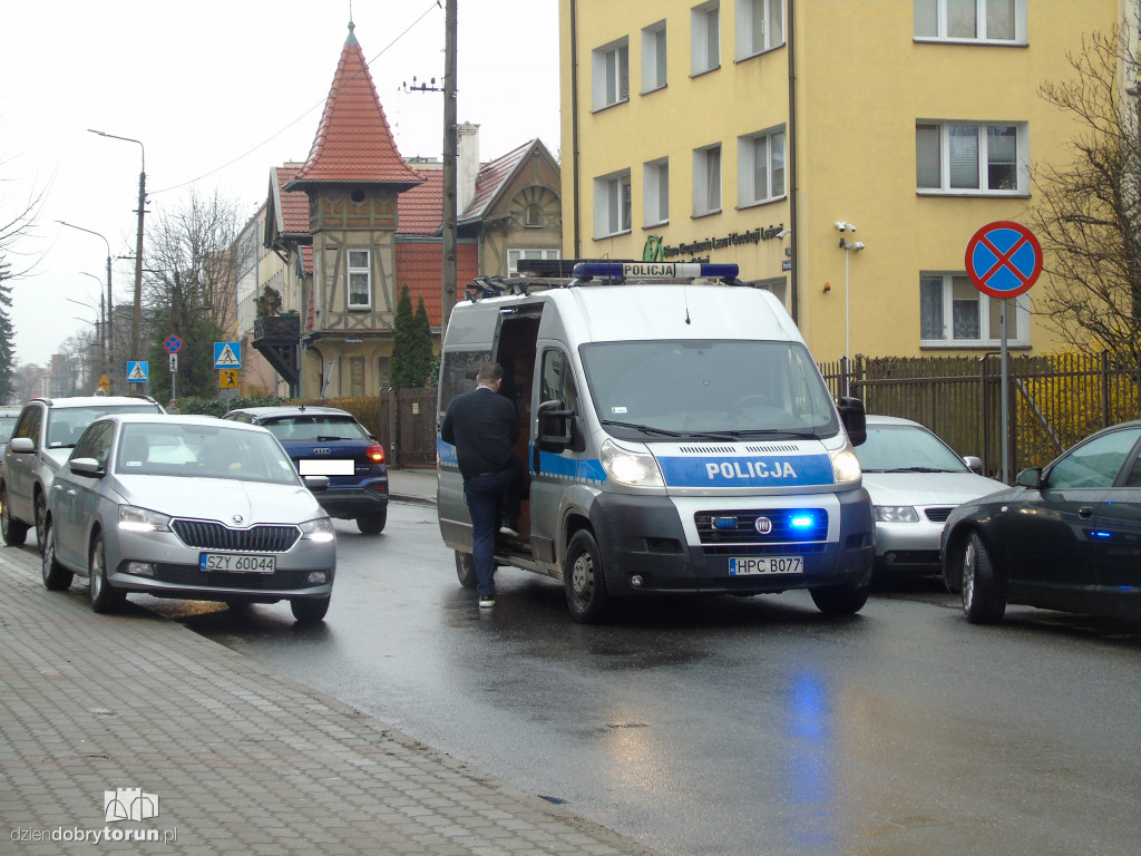 Potrącenie dziecka przy Krasińskiego w Toruniu