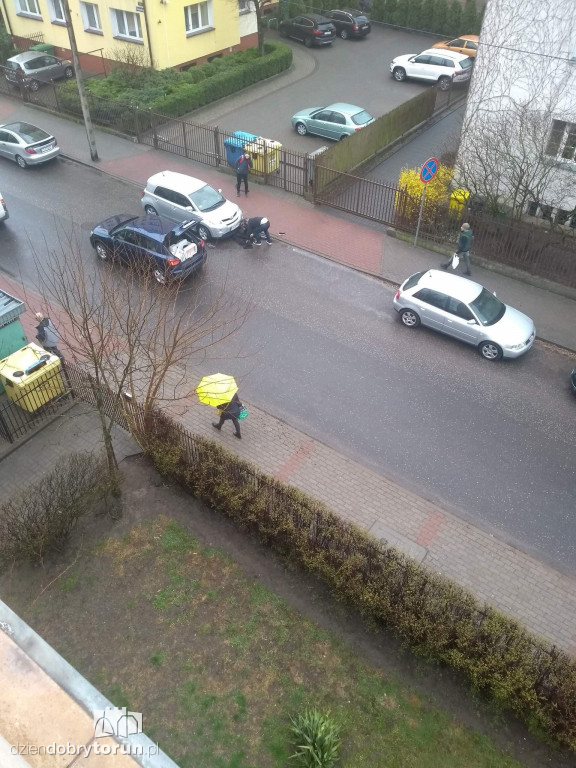 Potrącenie dziecka przy Krasińskiego w Toruniu