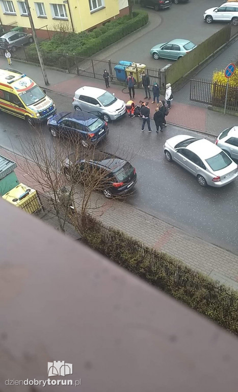 Potrącenie dziecka przy Krasińskiego w Toruniu