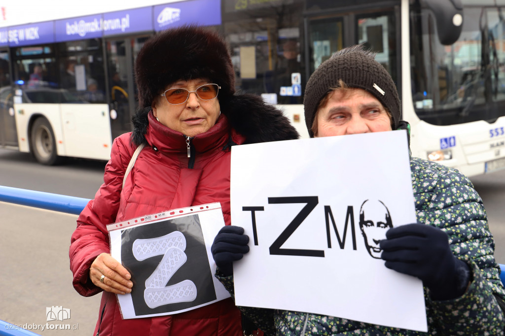 Protest pod TZMO