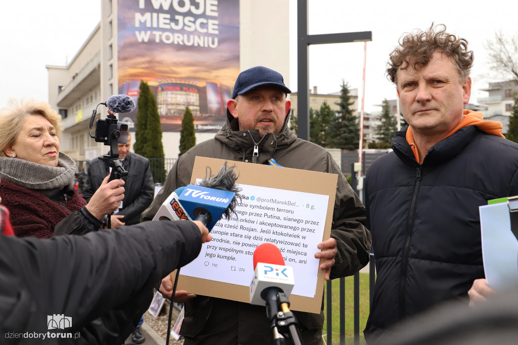 Protest pod TZMO