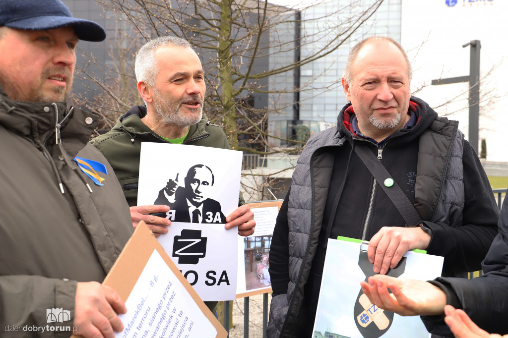 Protest pod TZMO