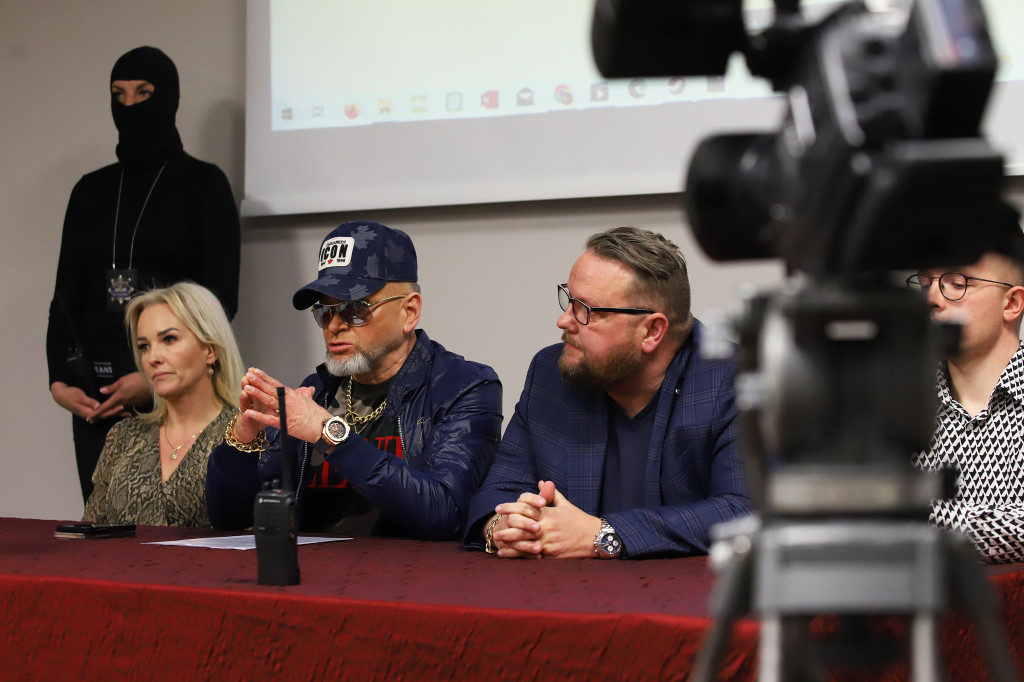 Konferencja prasowa Krzysztofa Rutkowskiego