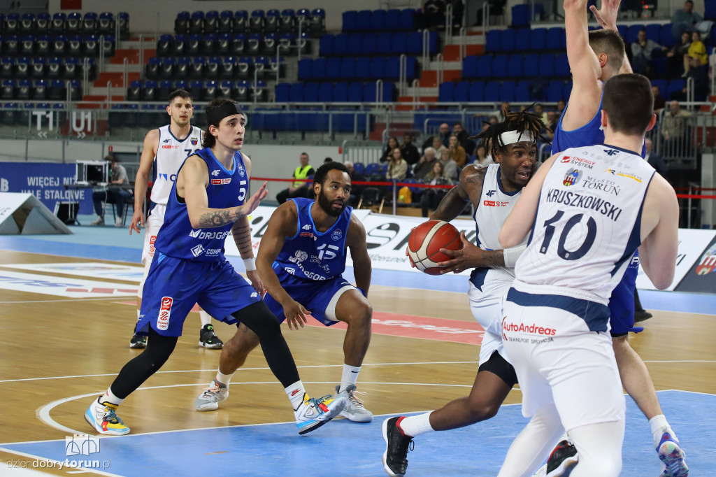 Twarde Pierniki Toruń 85:92 MKS Dąbrowa Górnicza