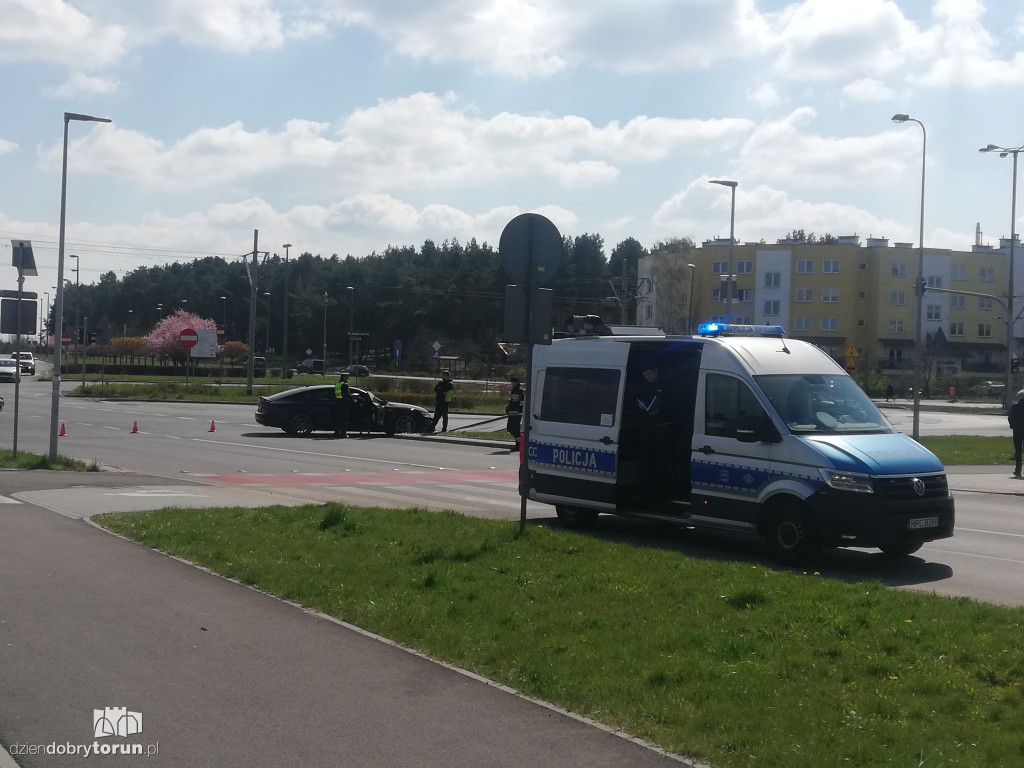 Toruń: wypadek przy Ligi Polskiej