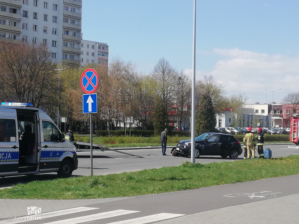 Toruń: wypadek przy Ligi Polskiej