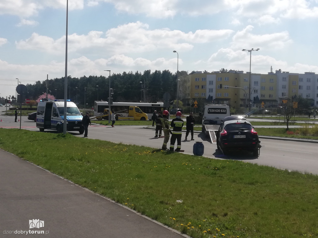 Toruń: wypadek przy Ligi Polskiej