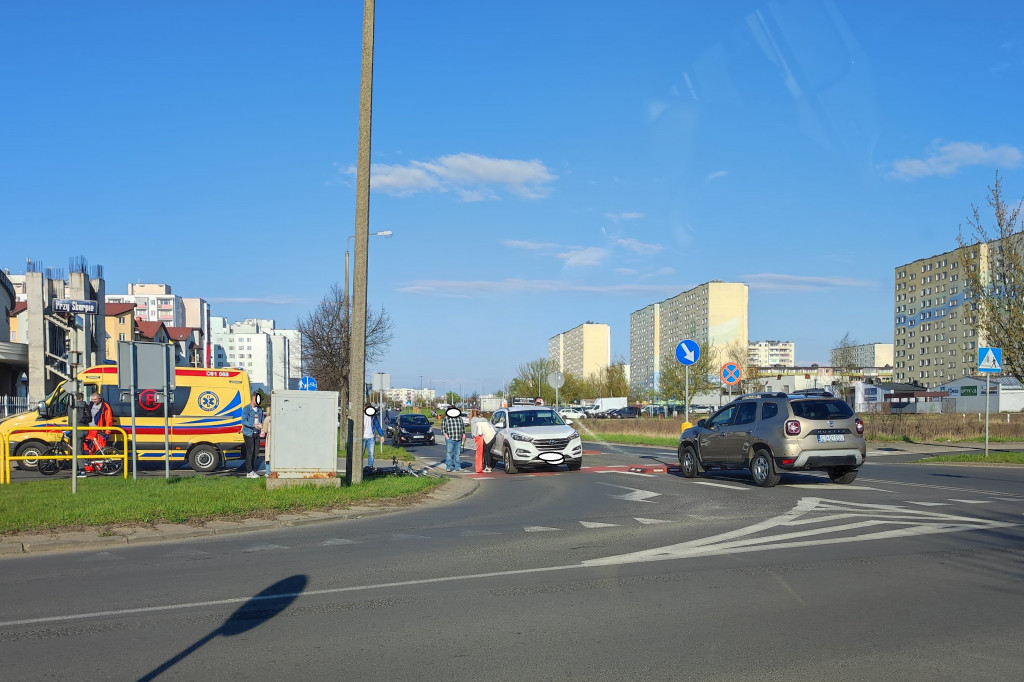 Toruń: potrącenie rowerzysty na Skarpie