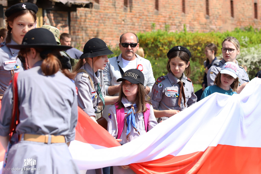 Uroczystości patriotyczne w Dniu Flagi