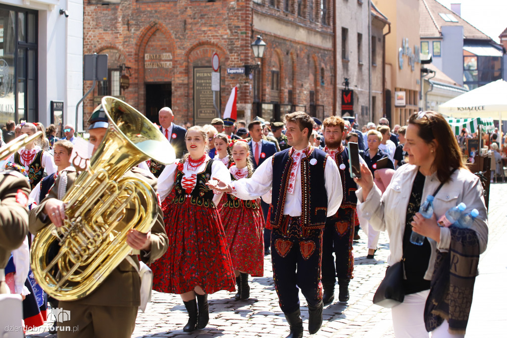 Uroczystości patriotyczne w Dniu Flagi