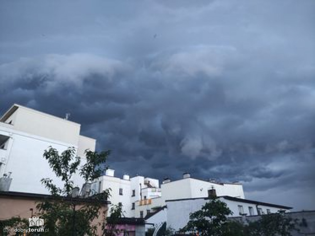 Niezwykłe zjawisko pogodowe nad Toruniem